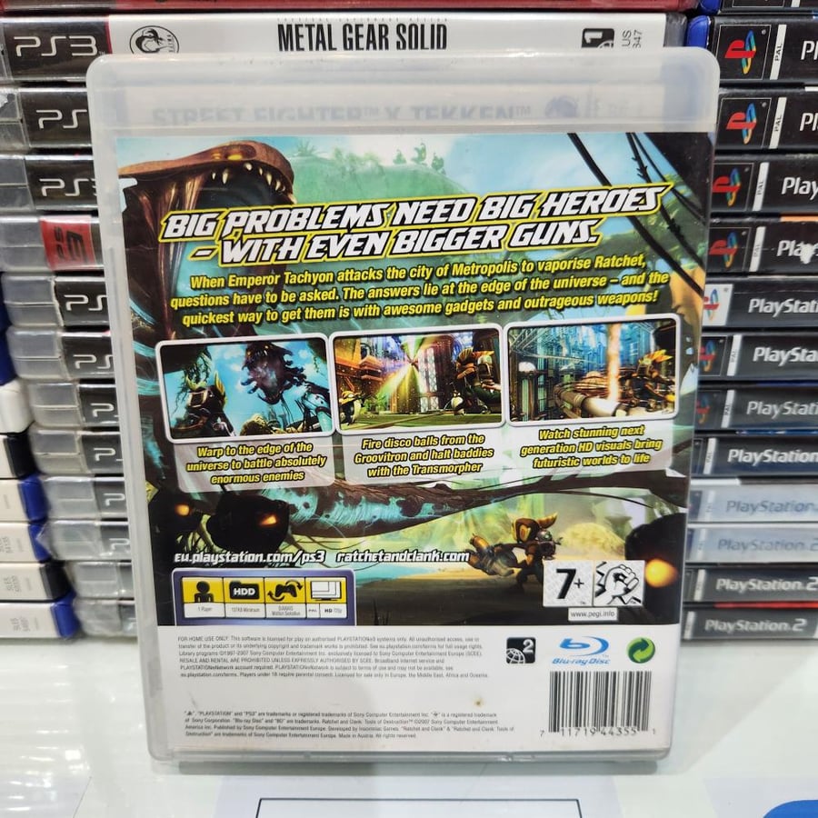 PS3 ratchet clank tools of destruction