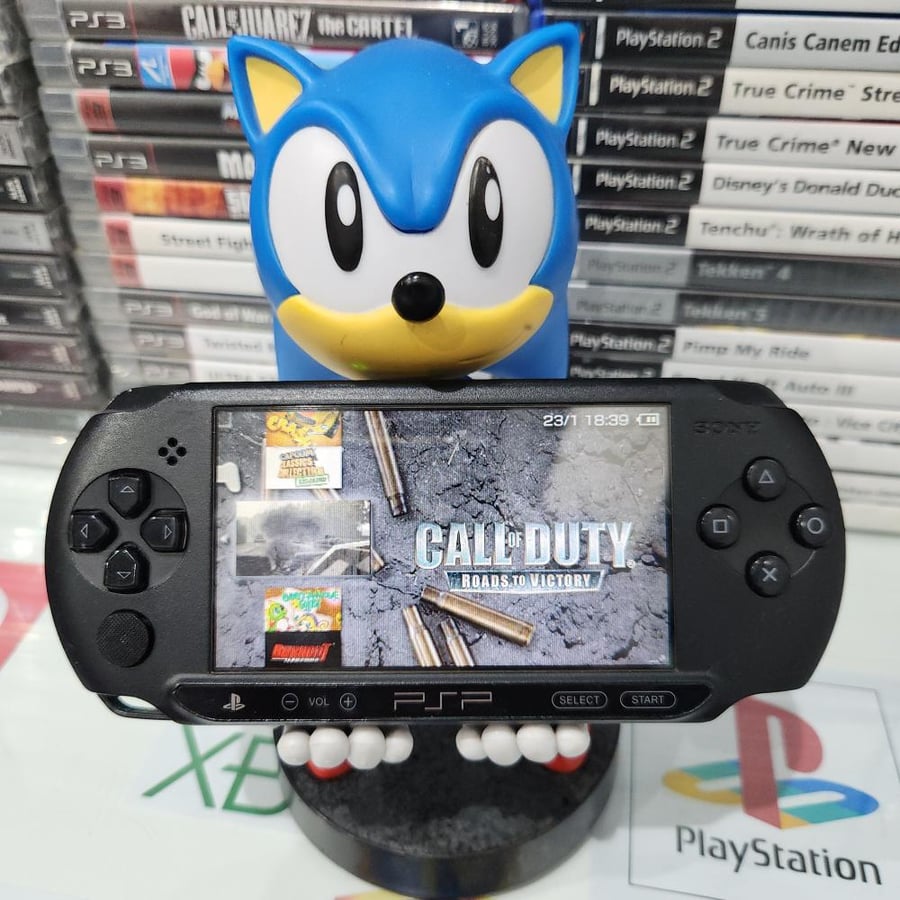PSP جهاز بي اس بي مبرمج بداخله ١٤٠٠ لعبة ( موديل ستريت )