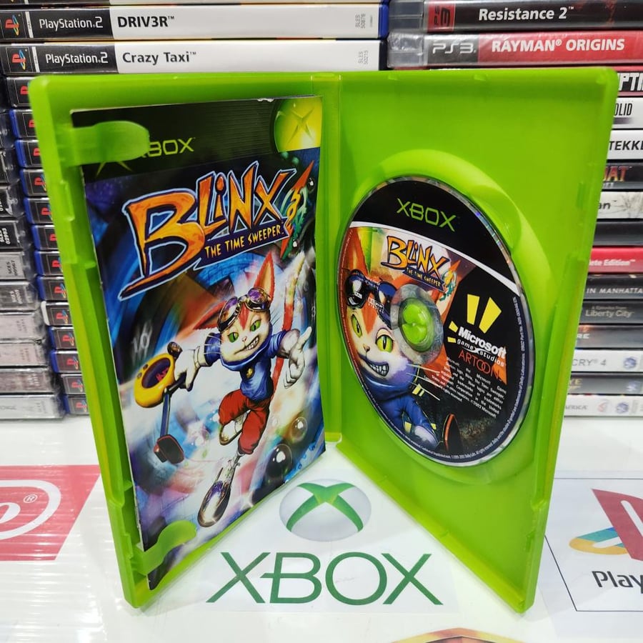 Xbox blinx the time sweeper