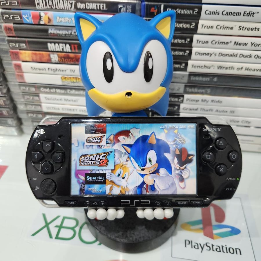 PSP جهاز بي اس بي مبرمج بداخله ١٤٠٠ لعبة ( سليم موديل ٢٠٠٠ )