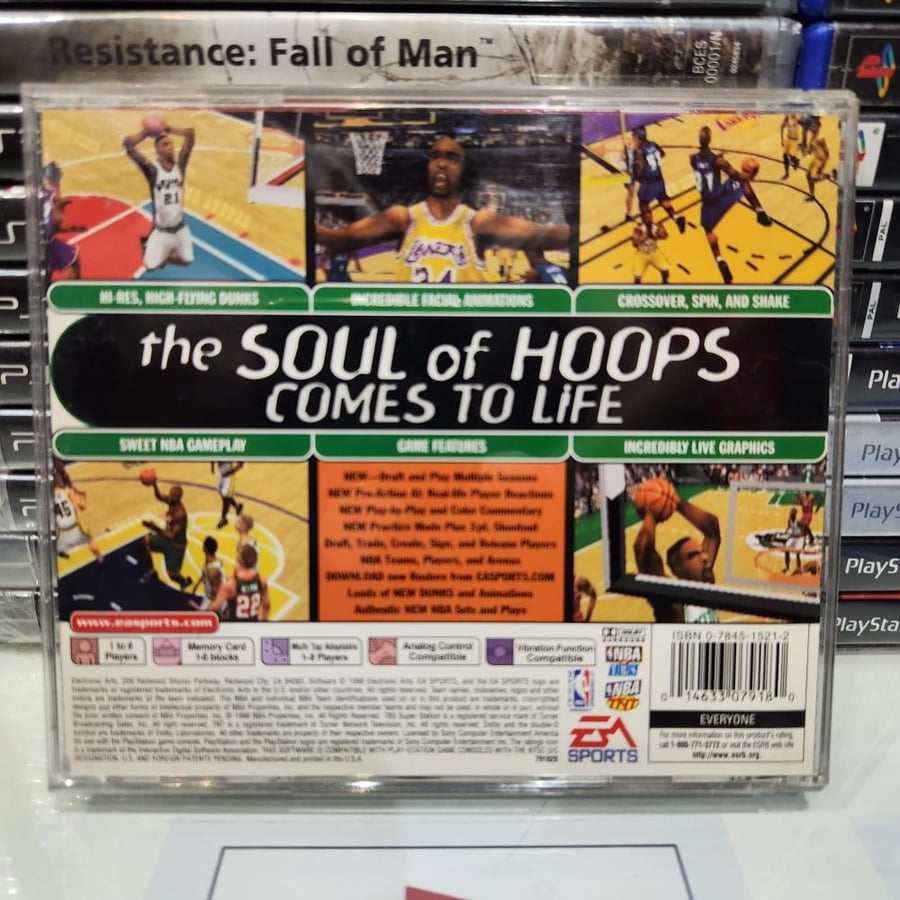 PS1 nba live 99