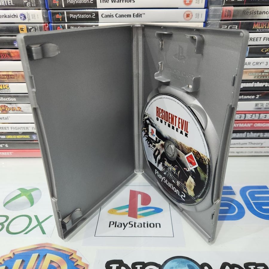 PS2 resident evil outbreak