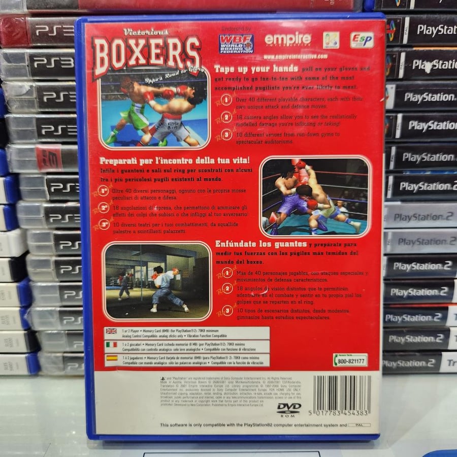 PS2 victorious boxers