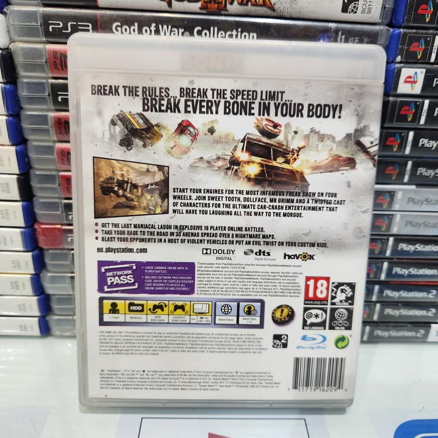 PS3 twisted metal