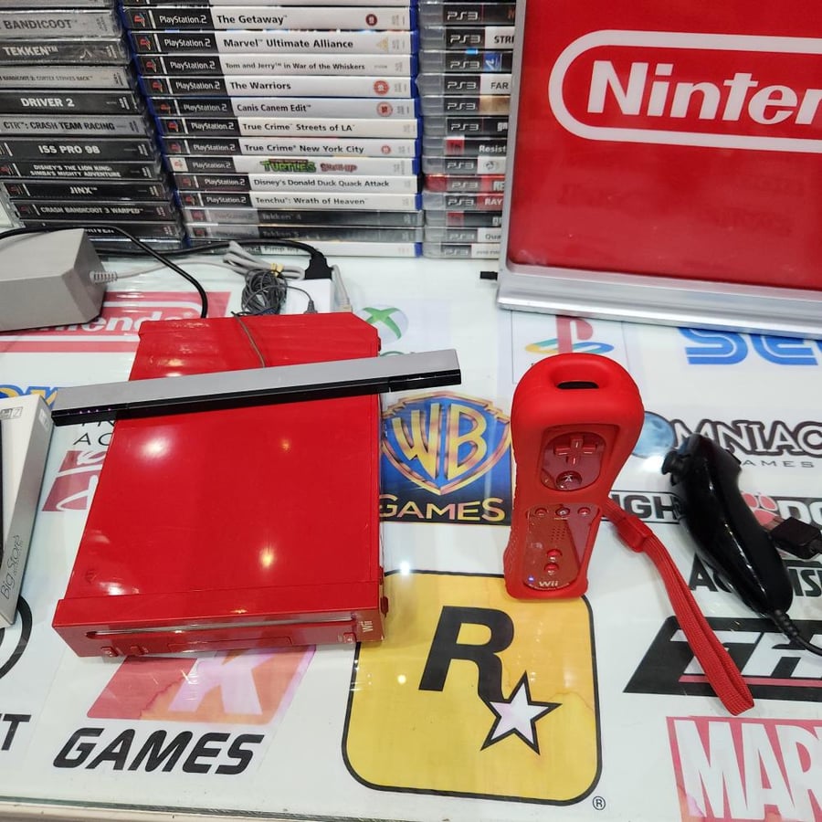 Wii جهاز وي مع ١١٠ العاب