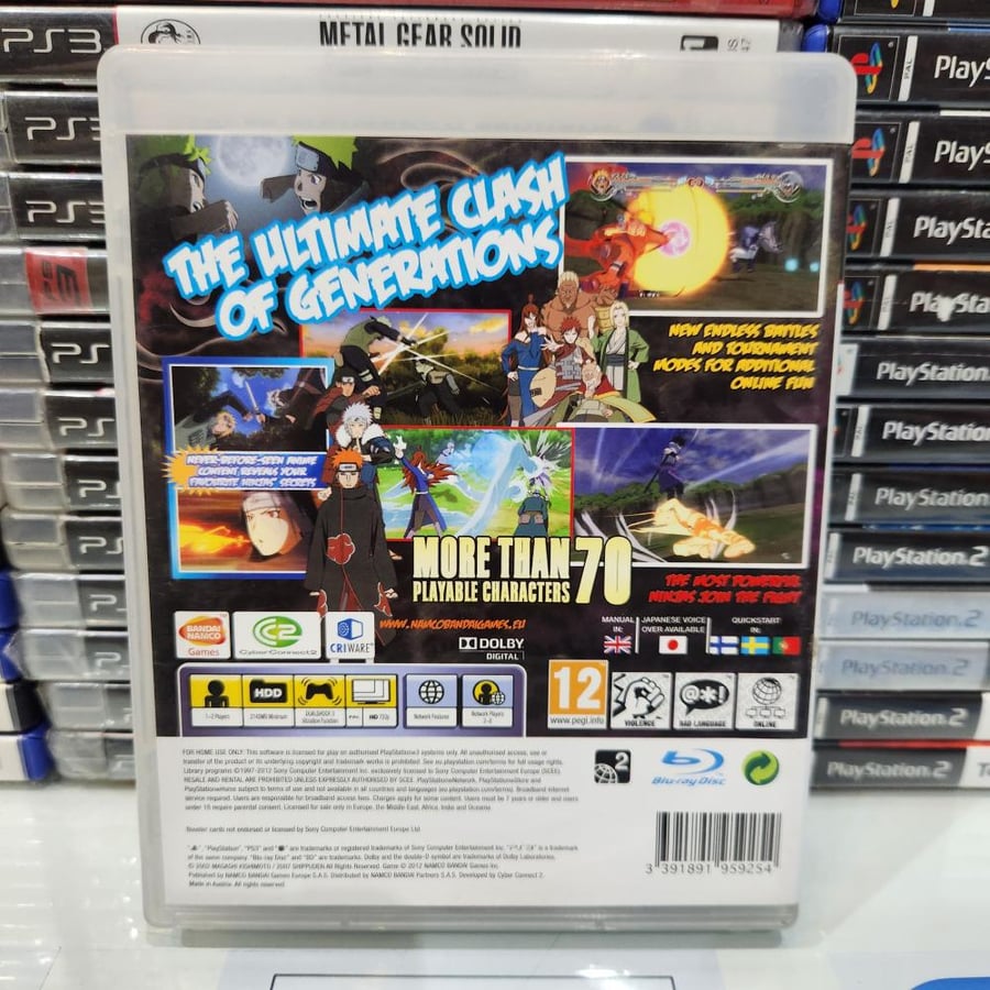 PS3 naruto shippuden ultimate ninja storm generations