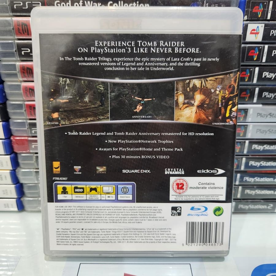 PS3 tomb raider trilogy