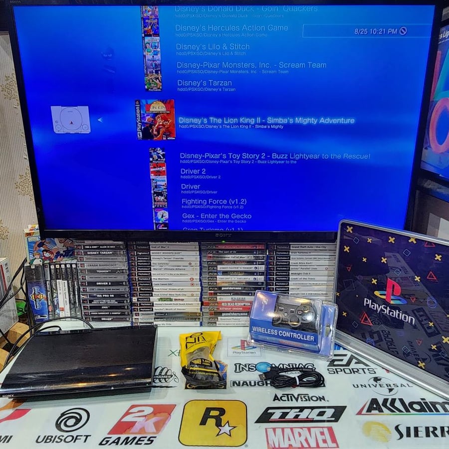 PS3 بلاستيشن ثري حجم  ون تيرا مبرمج