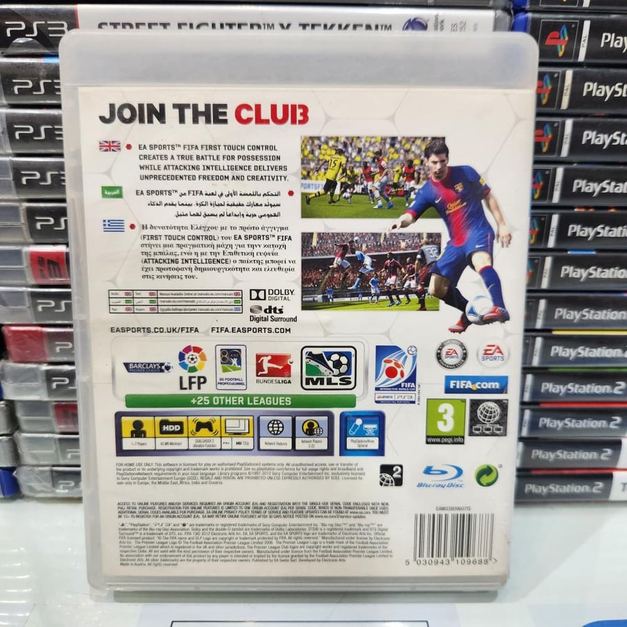 PS3 fifa 13 يوجد ضرر بالغلاف الخارجي