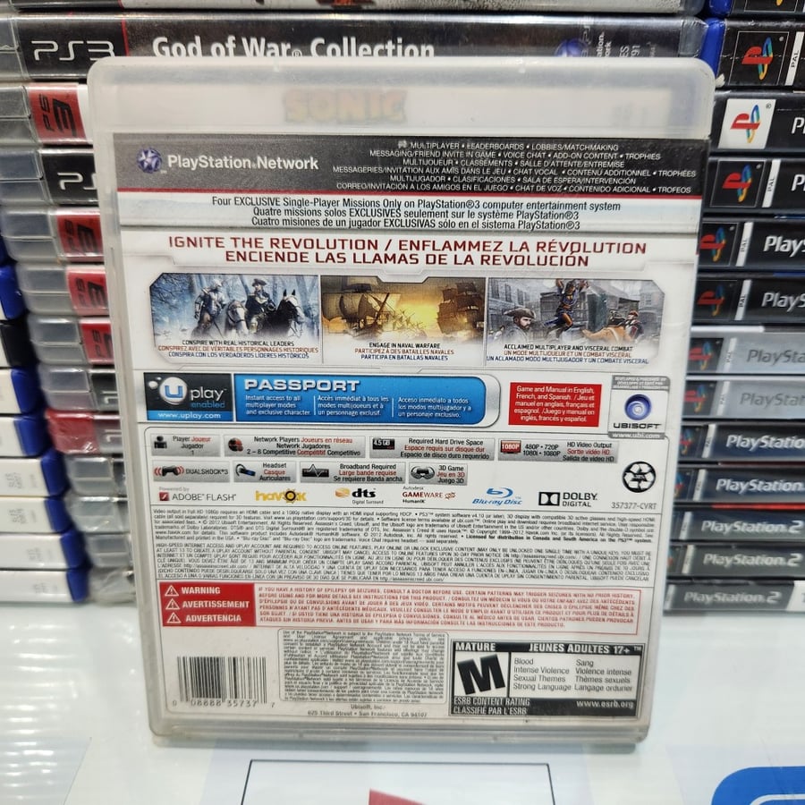 Ps3 assassins creed 3