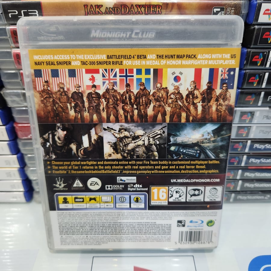 Ps3 medal of honor warfighter