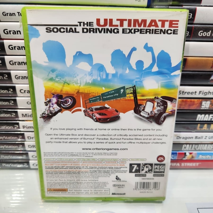 جديد  Xbox360 burnout paradise
