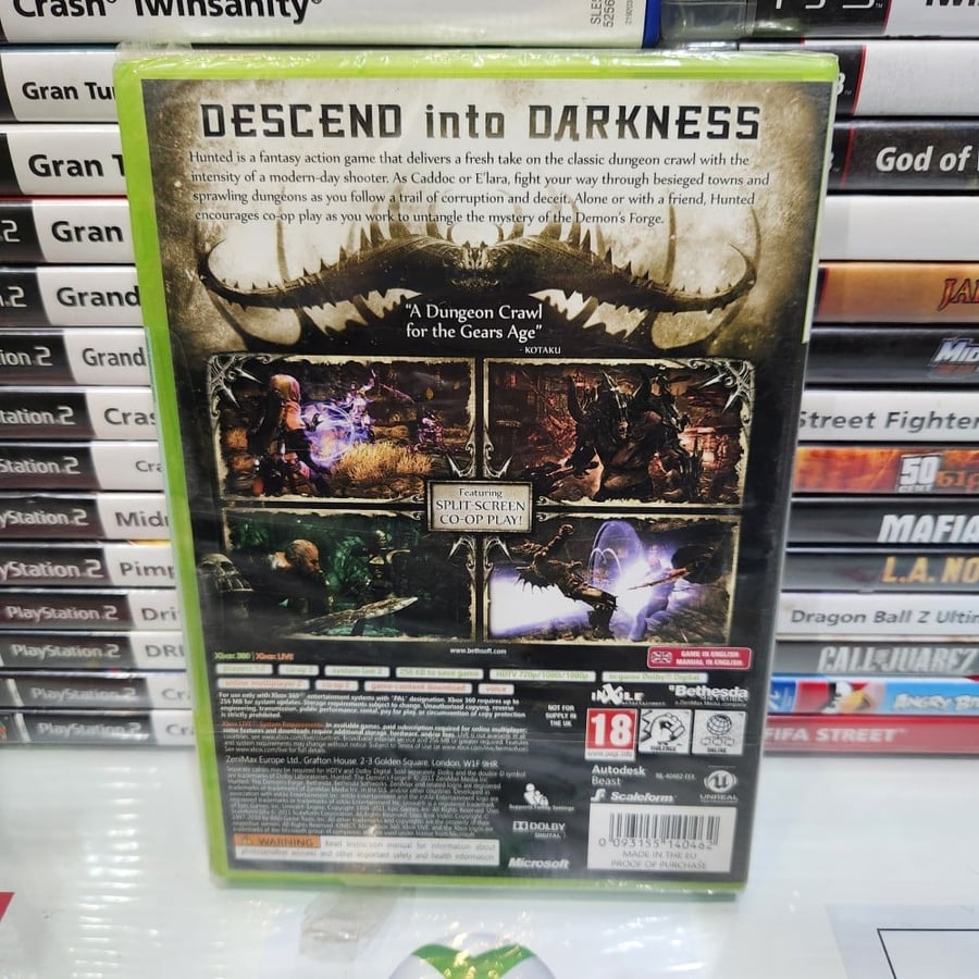 Xbox360 hunted جديد