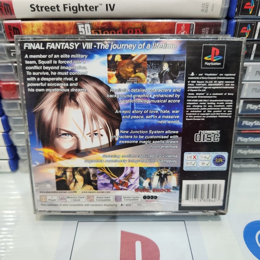 Ps1 final fantasy viii