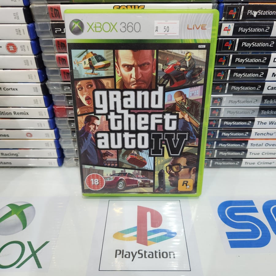 Xbox360  grand theft auto iv