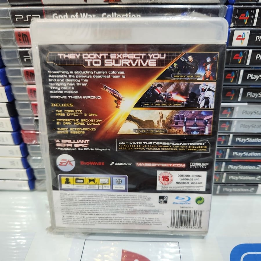 Ps3 mass effect 2 يوجد اثار ماء بالعلبة
