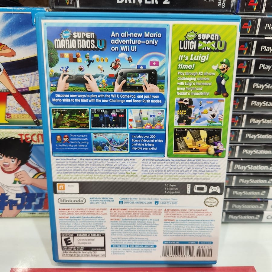 Wii u new super mario bros u
