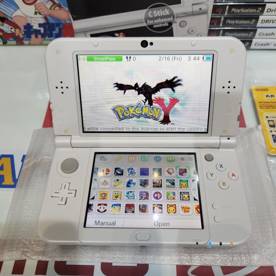 3ds نيو نينتندو ثري دي اس اكس ال مستخدم