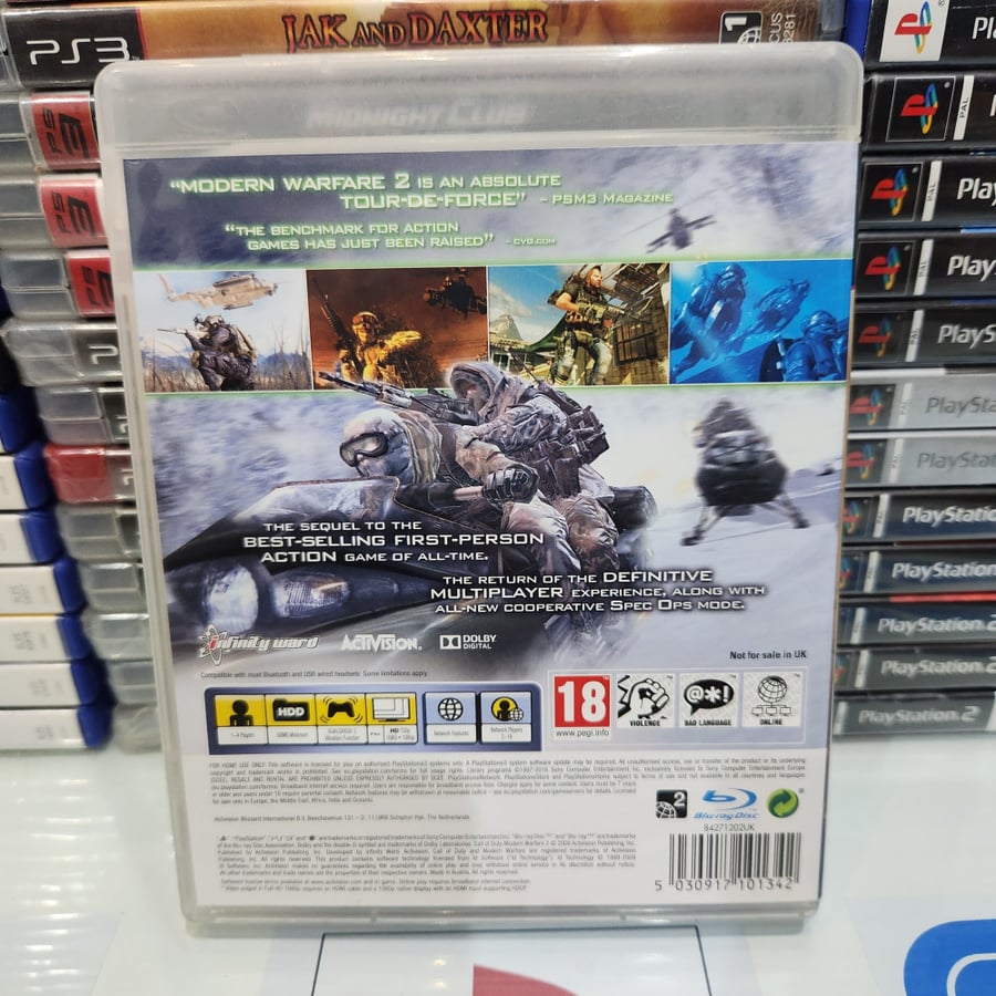 Ps3 call of duty modern warfare 2
