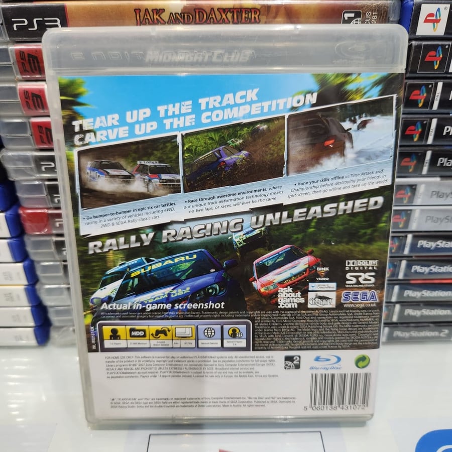 Ps3 sega rally