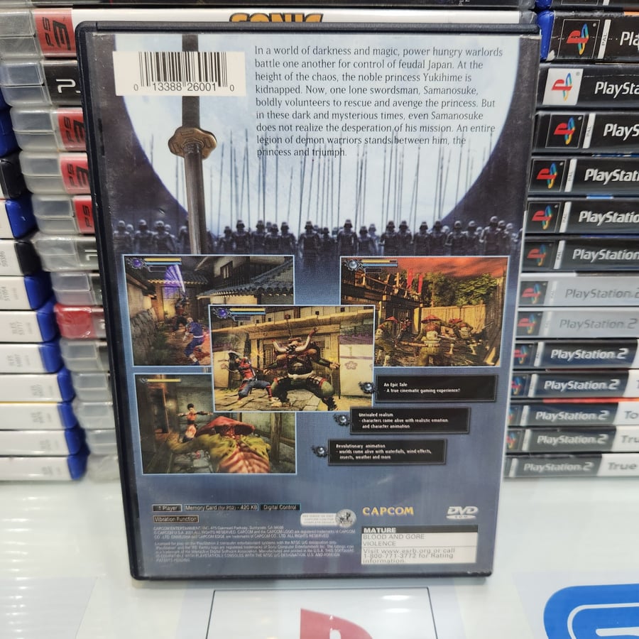 Ps2 onimusha warlods