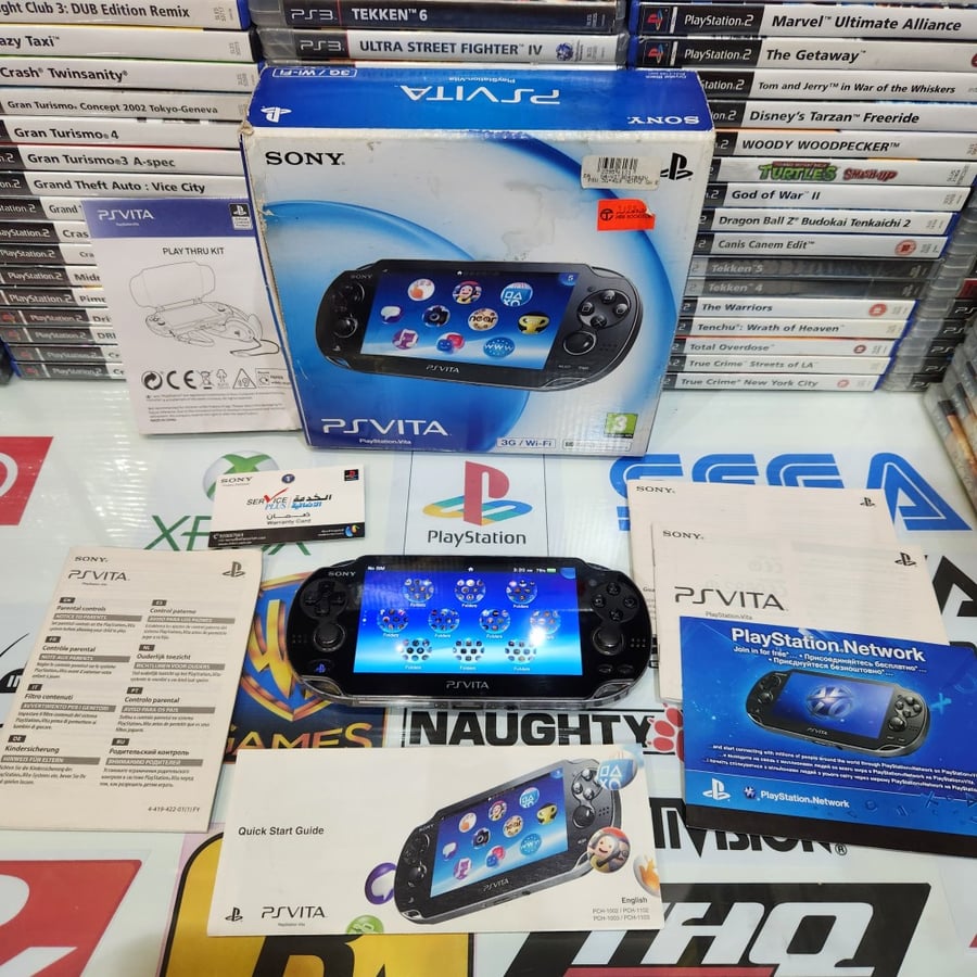 Ps vita جهاز بي اس فيتا مبرمج