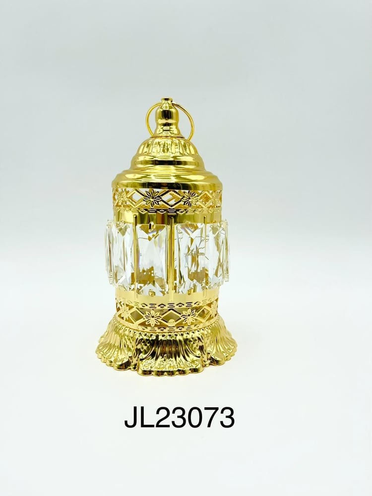 فانوس ضوء دهبي كريستال JL23073