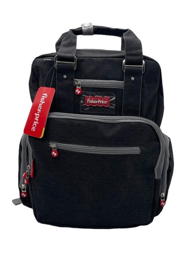 Fisher-Price Divided Diaper Bag for Baby – Multi-Compartment Waterproof Organizer Bag