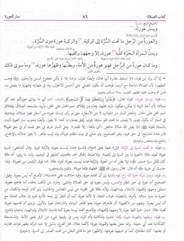 مختصر القدوري مع شرحه المعتصر الضروري
