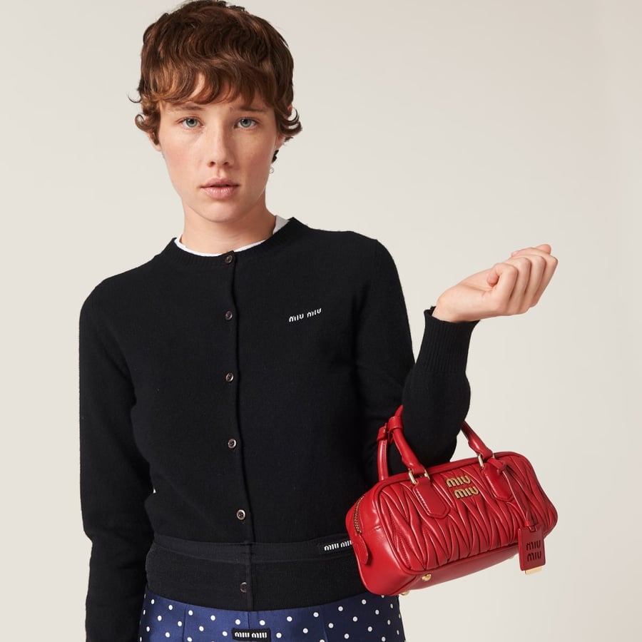حقيبة Arcadie ميوميو أحمر - miumiu