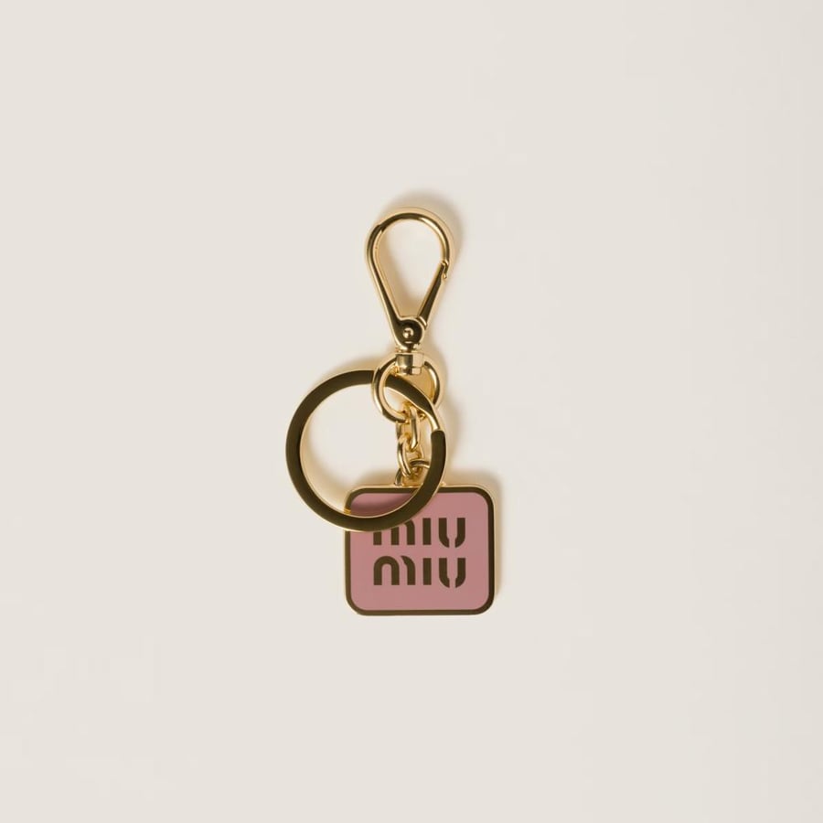 تعليقة حقائب ومفاتيح معدنية - miumiu