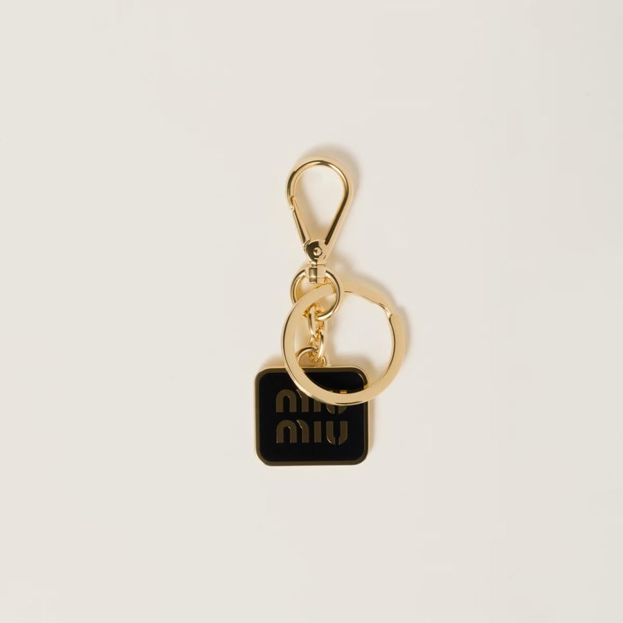 تعليقة حقائب ومفاتيح معدنية - miumiu
