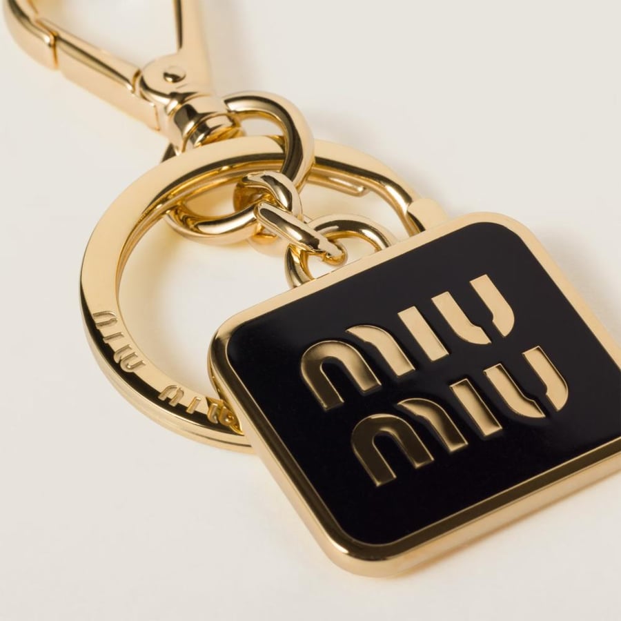 تعليقة حقائب ومفاتيح معدنية - miumiu