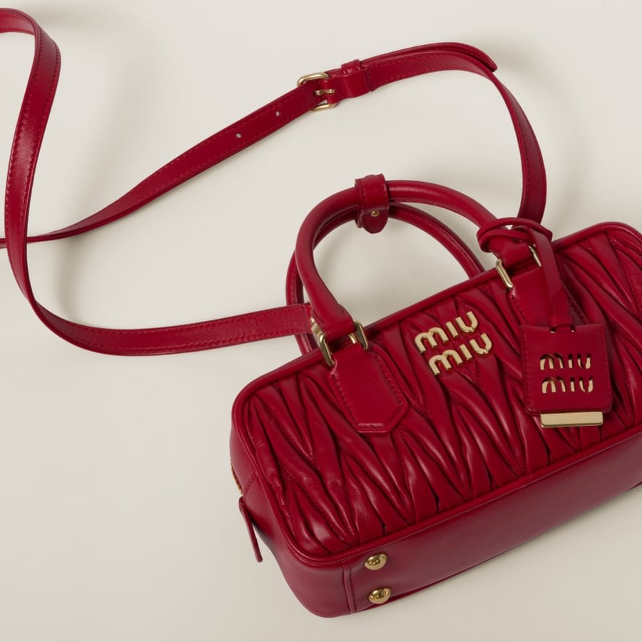 حقيبة Arcadie ميوميو أحمر - miumiu