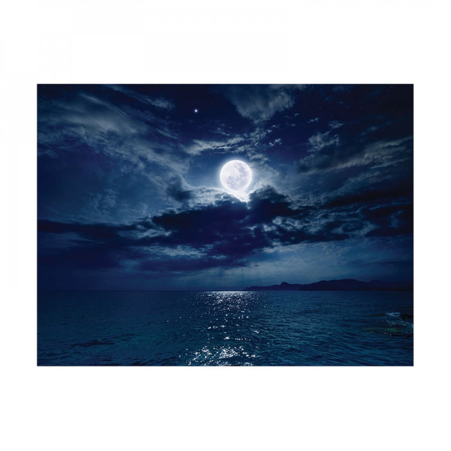 Wall art for home decor printed on luxurious material with hidden frame size 80 × 60 cm