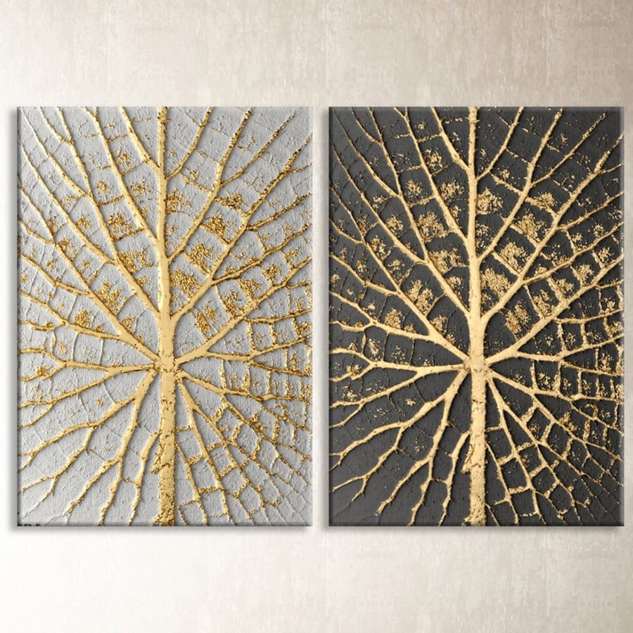 3D artistic paintings of gold veins image with black and white background
