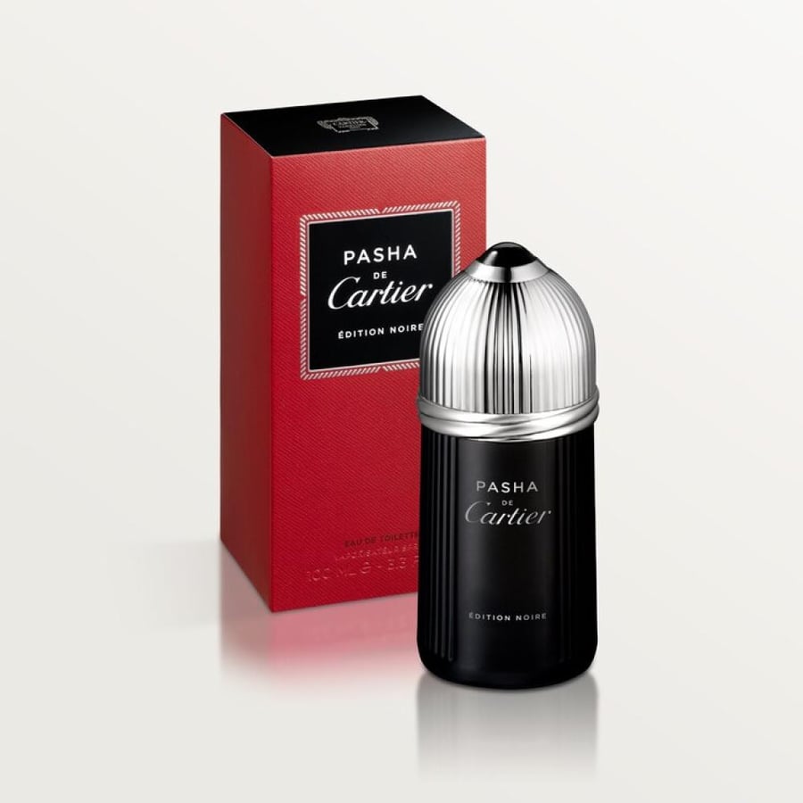 بوكس عطر رجالي باشاء نوير كارتييه 100ML  او دو برفيوم مع لوشن شامل الشريطه والكارد والكيس