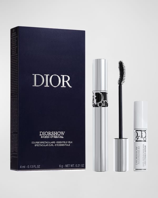 مسكارا  رقم 090 نوير بلاك 6 g مع معالج للرموش 4ML من ديور