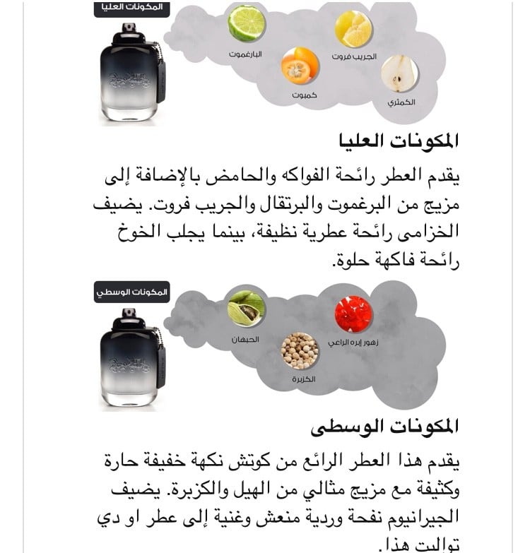 درزن عينات عطر 2ML كوتش نيورك رجالي