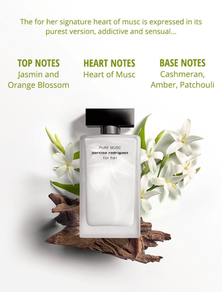 عطر ميني نسائي بيور مسك من نرسيسو او دو برفيوم 10ML بخاخ