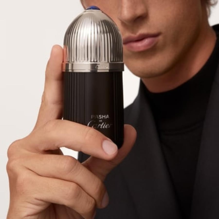 بوكس عطر رجالي باشاء نوير كارتييه 100ML  او دو برفيوم مع لوشن شامل الشريطه والكارد والكيس