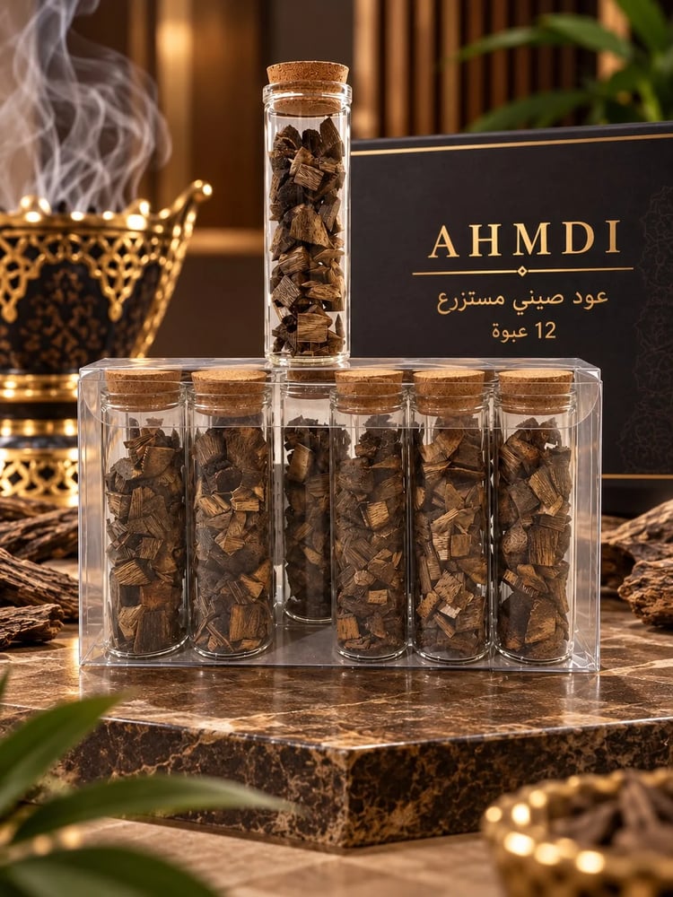 عود  ( صيني طبيعي مستزرع ) 12 عبوة