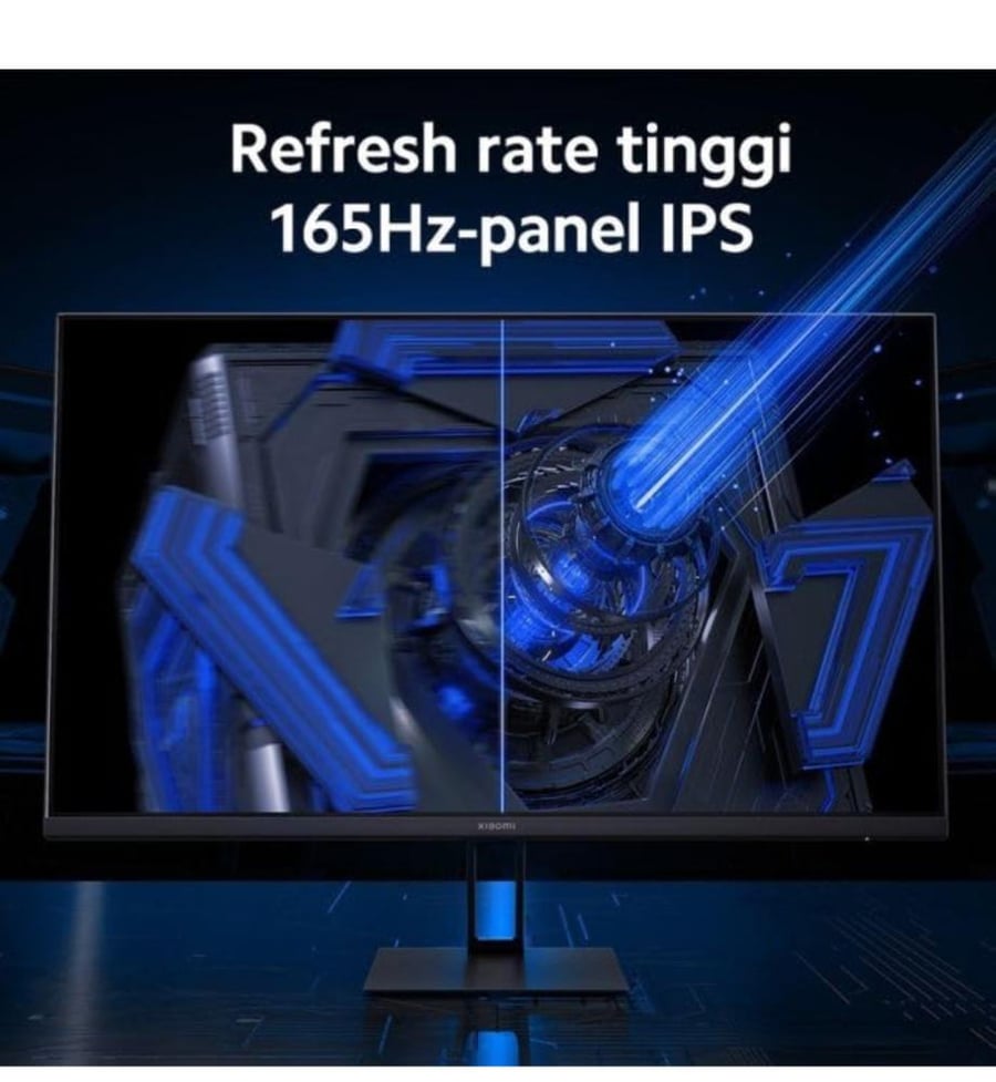 شاشة عرض شاومي للألعاب G27I بدقة FULL HD 1920X1080 بمعدل 165HZ وبحجم 27 انش ELA5379UK - أسود