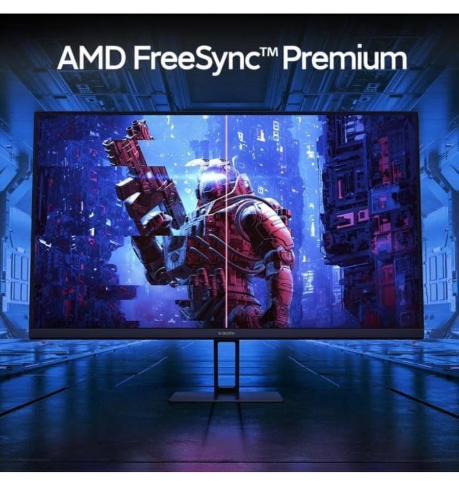 شاشة عرض شاومي للألعاب G27I بدقة FULL HD 1920X1080 بمعدل 165HZ وبحجم 27 انش ELA5379UK - أسود