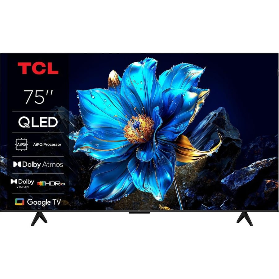 شاشة TCL 75 QLED Google TV  تردد 120