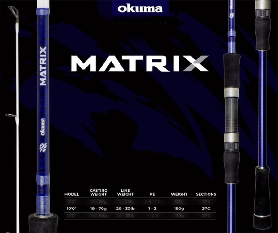 قصبة صيد كاستنج أوكوما ماتركس MA-1002MHS
