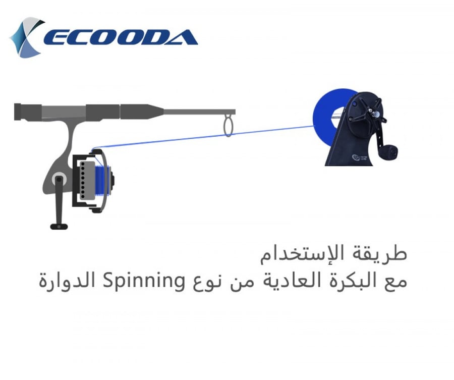 مكينة تعبئة الخيط Ecooda POWER SPOOLER