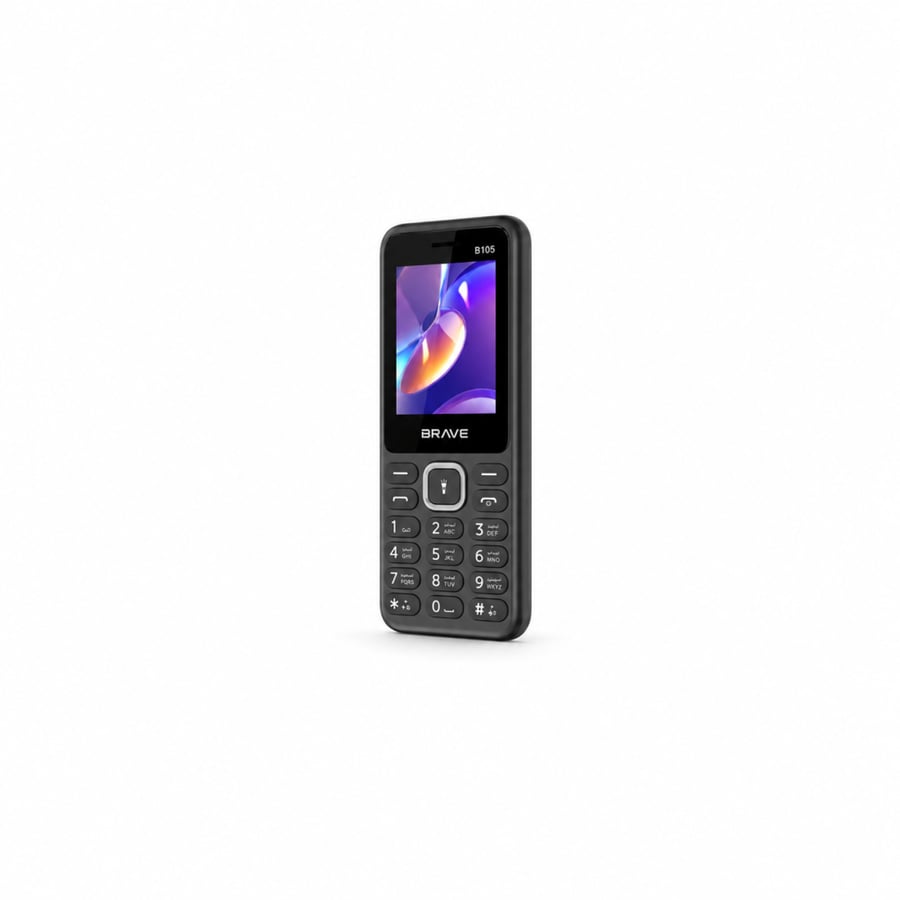 Brave Mobile - BRAVE B105 Dual SIM 4G Grey