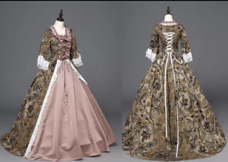 فستان فيكتوري فيولا | victorian dress