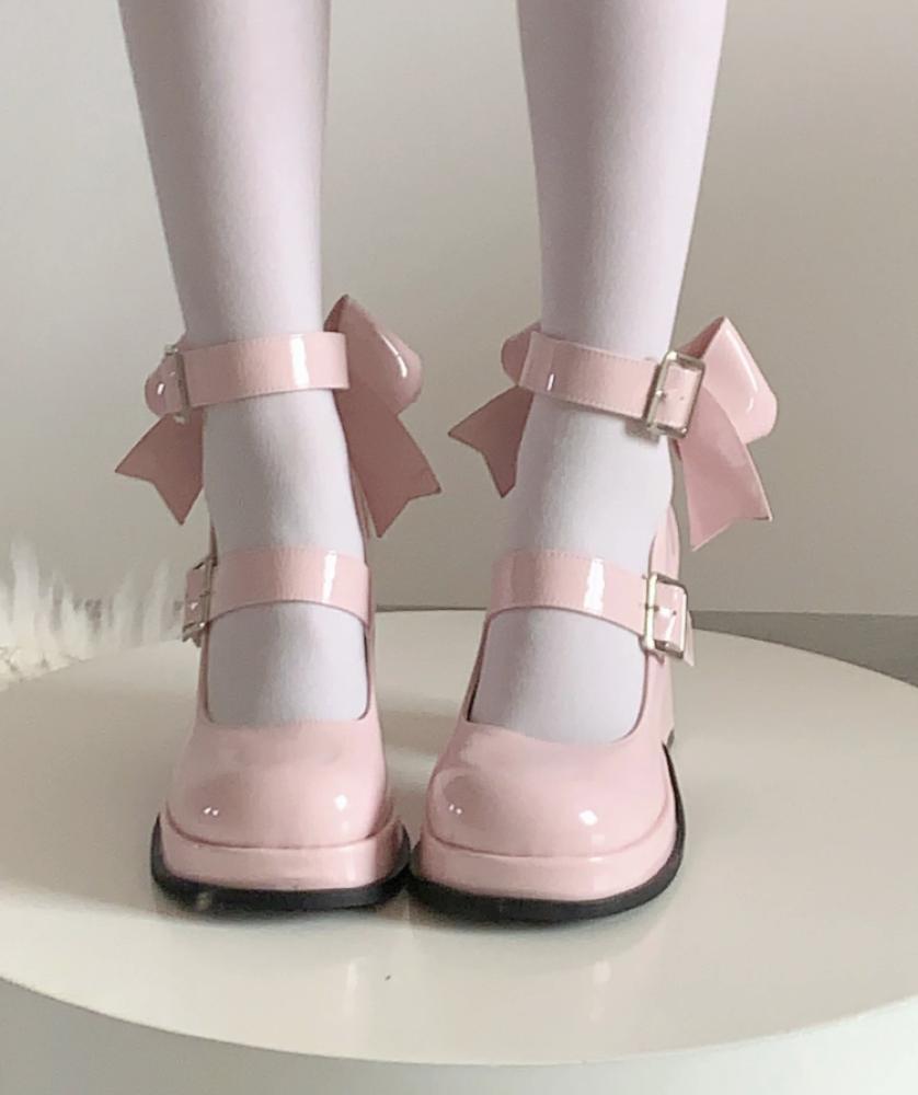 حذاء وردي طويل | Pink